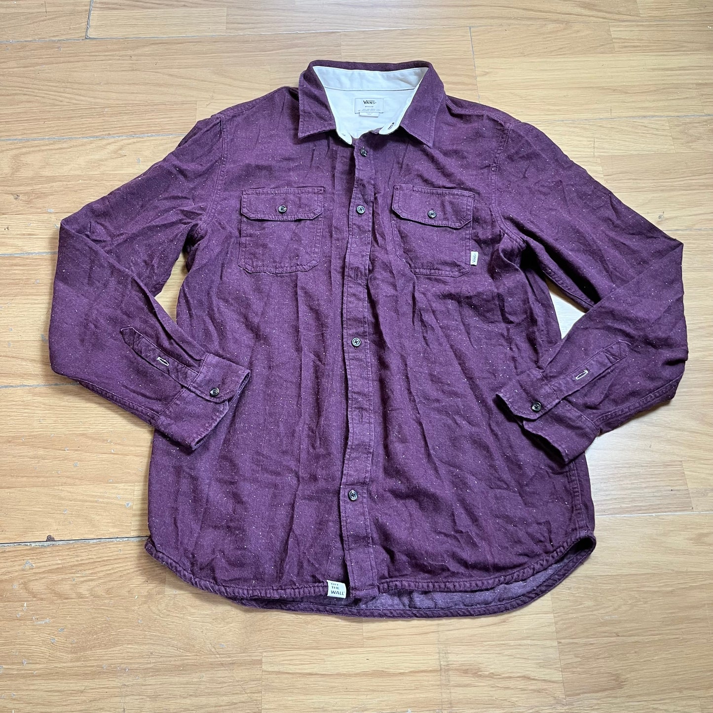 Chemise Vans rouge foncé – Taille M