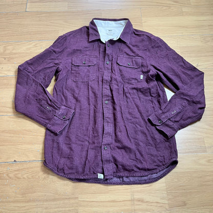 Chemise Vans rouge foncé – Taille M