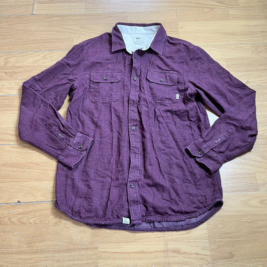 Chemise Vans rouge foncé – Taille M