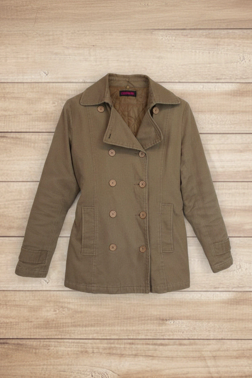 Classic Belted Trench Coat – by BEATRICE