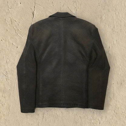 Veste en Cuir Marron - by KER