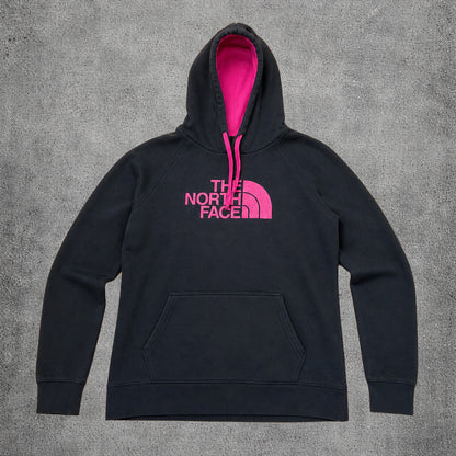 Sweat à capuche noir et rose - The North Face - Taille XL