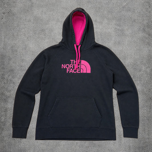 Sweat à capuche noir et rose - The North Face - Taille XL