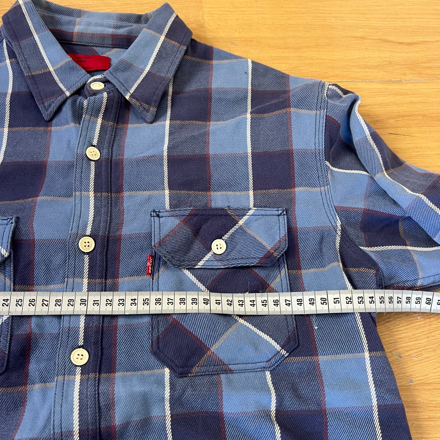 Chemise à carreaux bleu - Levi’s - Taille L