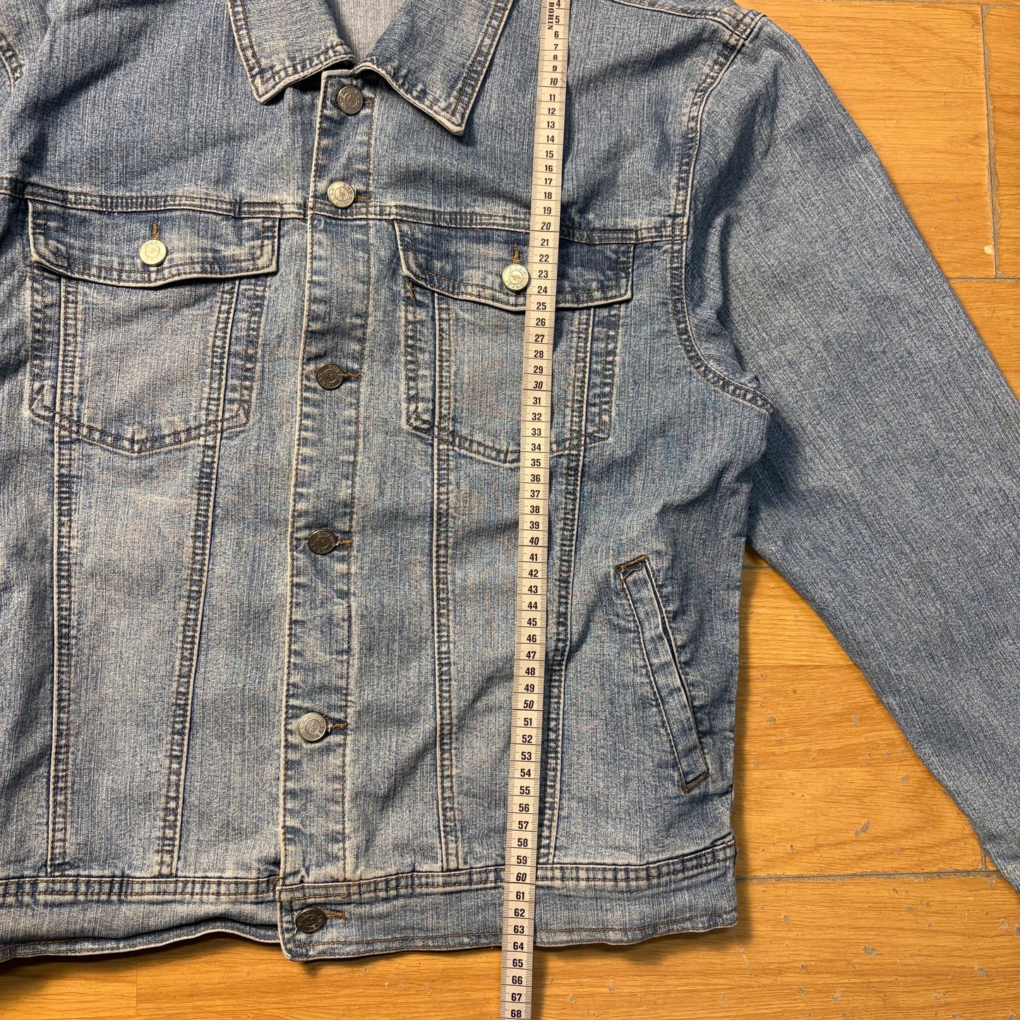 Veste en denim bleu – Taille XL