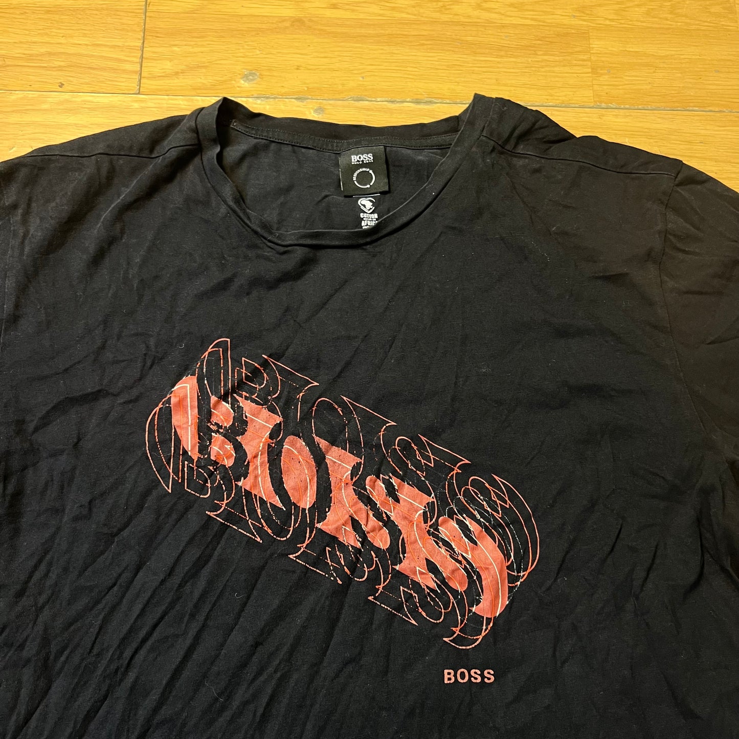 T-shirt noir - Hugo Boss - Taille L