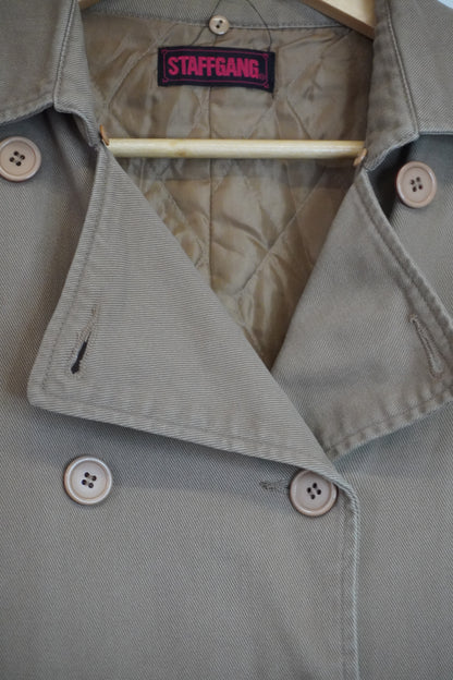 Classic Belted Trench Coat – by BEATRICE