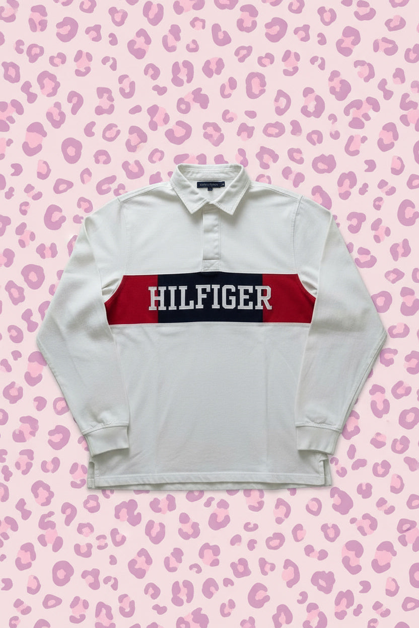 Polo Tommy Hilfiger Manches Longues - by SARLOTTE - Taille : L