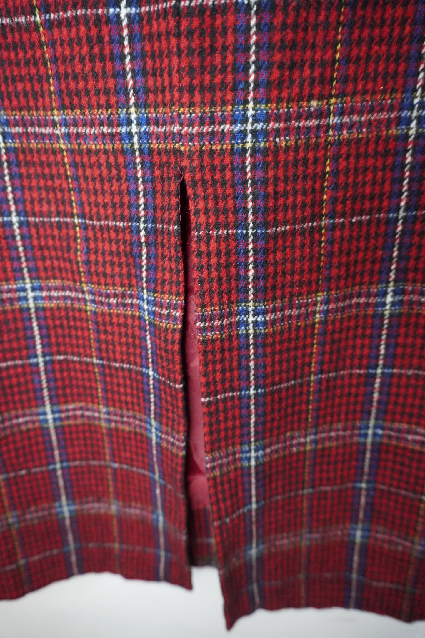 Jupe Longue Motif Tartan - by FABSO - Taille : S