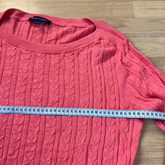 Pull rose - Tommy Hilfiger - Taille L
