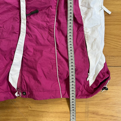 Veste Columbia rose et blanche – Taille L