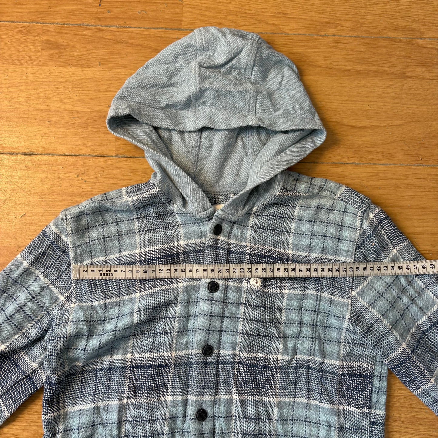 Chemise à capuche bleu - Quiksilver - Taille 12 ans