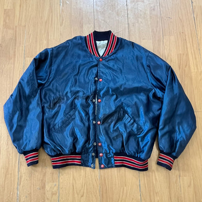 Bomber DeLong bleu foncé – Taille L