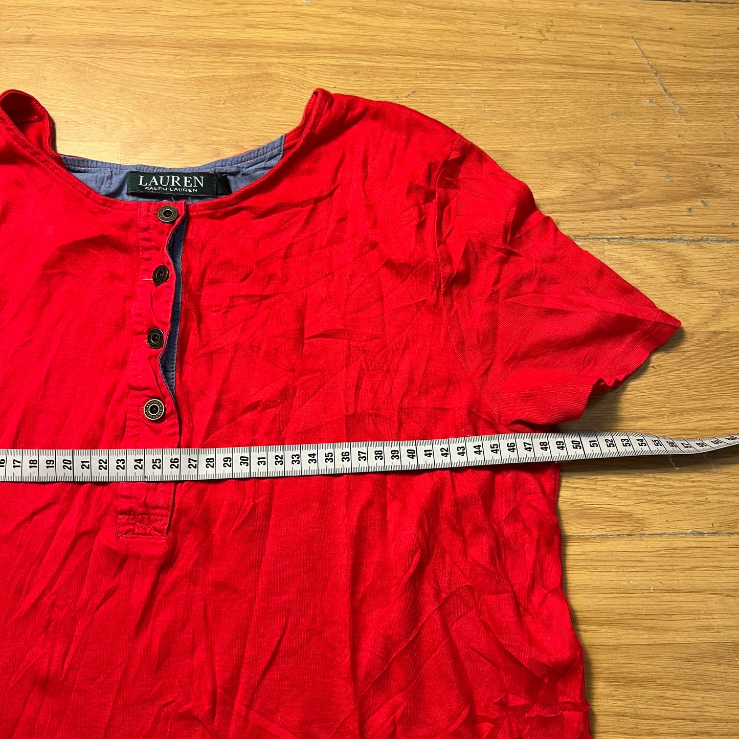 T-shirt rouge - Ralph Lauren - Taille S