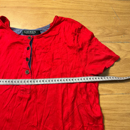 T-shirt rouge - Ralph Lauren - Taille S