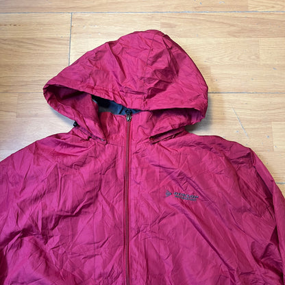 Veste coupe-vent rouge avec capuche - Dunlop Motorsport - Taille 4XL