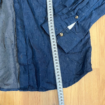 Chemise en jean Vans bleu foncé – Taille M