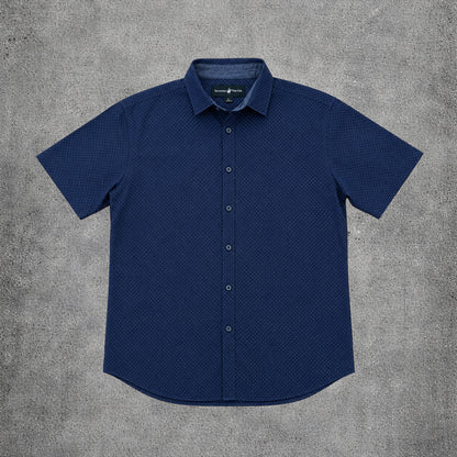 Chemise sans manche bleu a pois - Beverly Hills Polo Club - Taille L