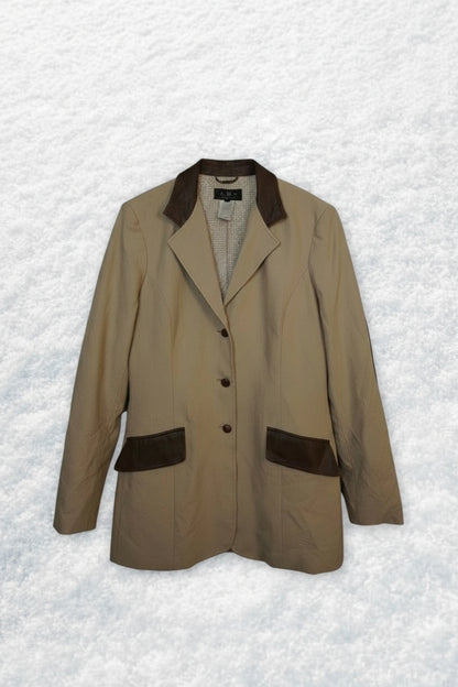 Beige Elegance Trench Coat – by MANDY CHERIE