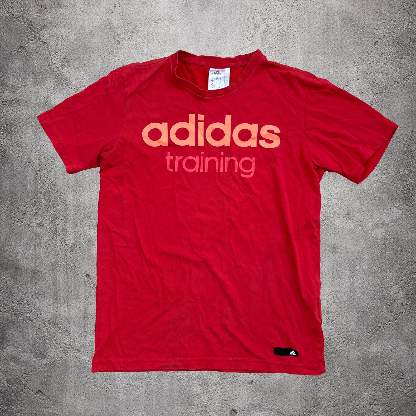 T-shirt rouge - Adidas - Taille S