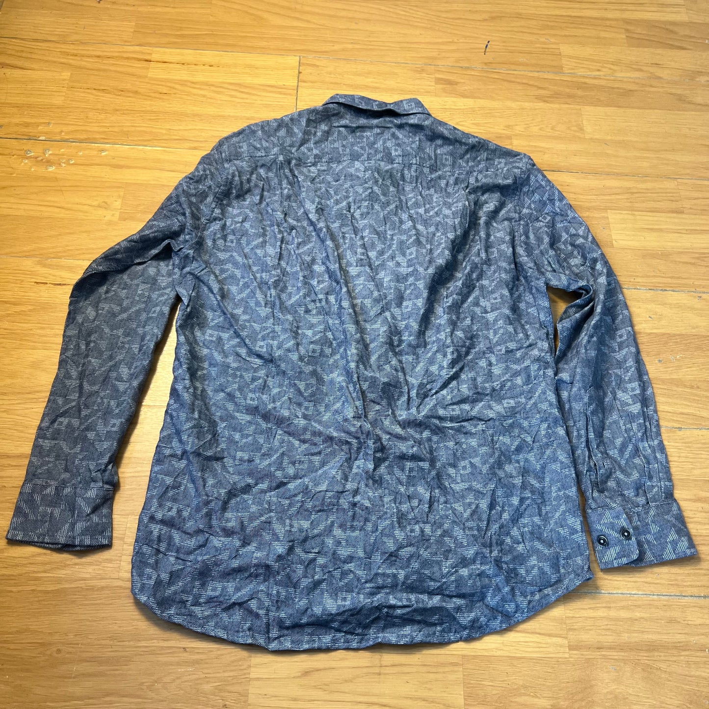 Chemise bleue à détails - Hush Puppies - Taille M