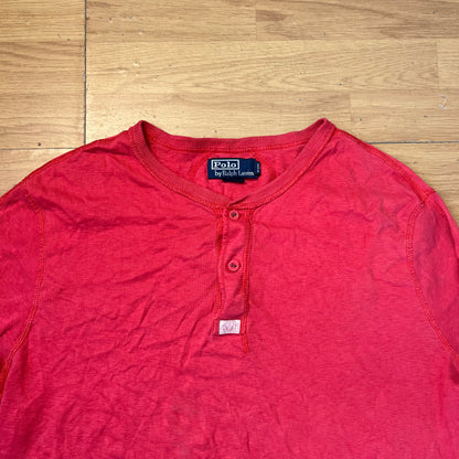 T-shirt manches courtes rouge clair - Ralph Lauren - Taille XL
