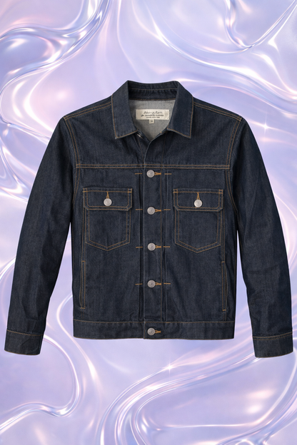 Veste en denim bleu foncé - by DARCY - Taille 38