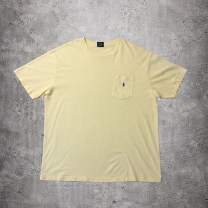 Top jaune Ralph Lauren – Taille L