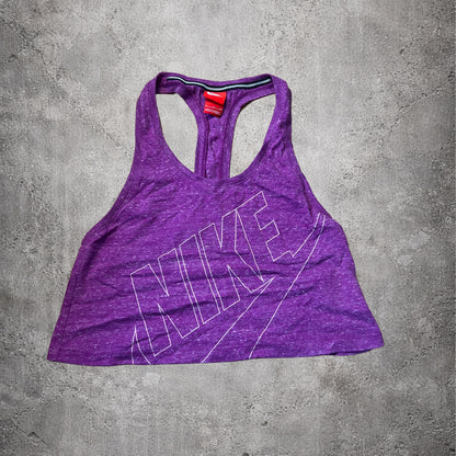 Top sport crop violet - Nike - Taille S