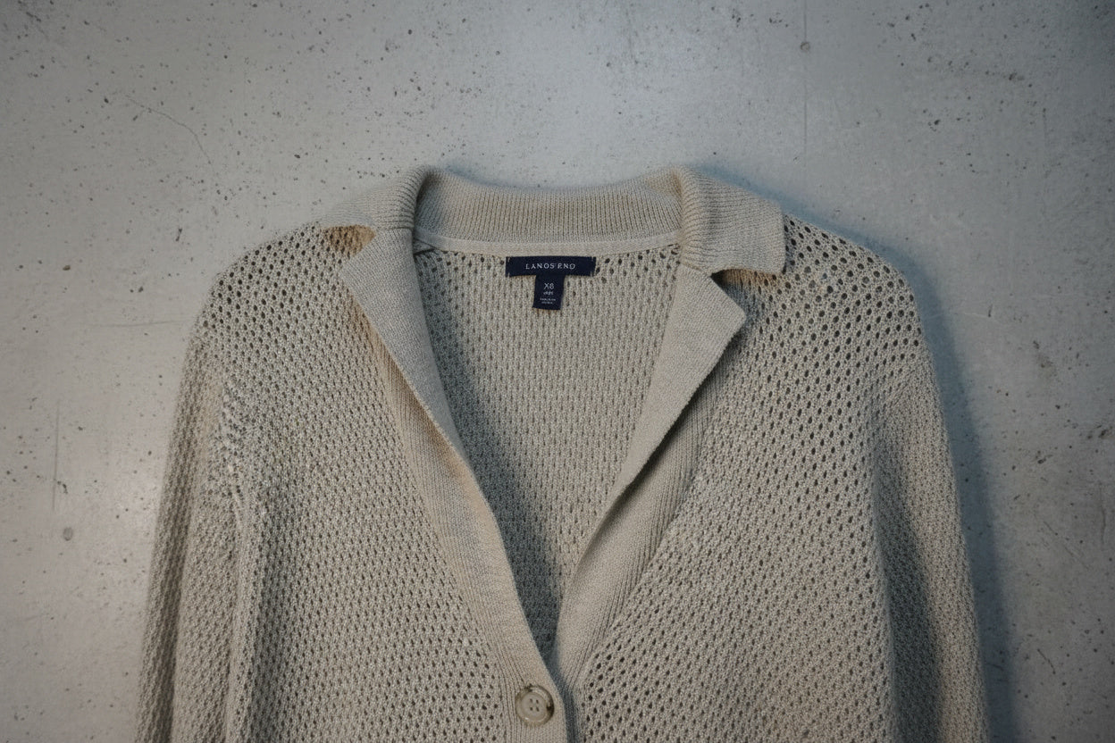 Cardigan gris clair
