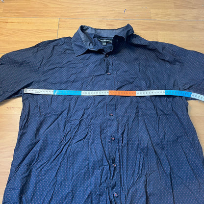 Chemise manches courtes bleu foncé - Beverly Hills Polo Club - Taille XXL