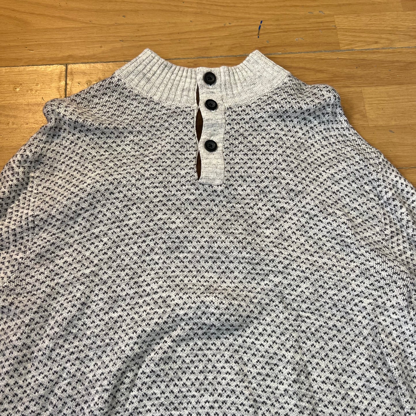 Pull gris col montant - Chaps - Taille M