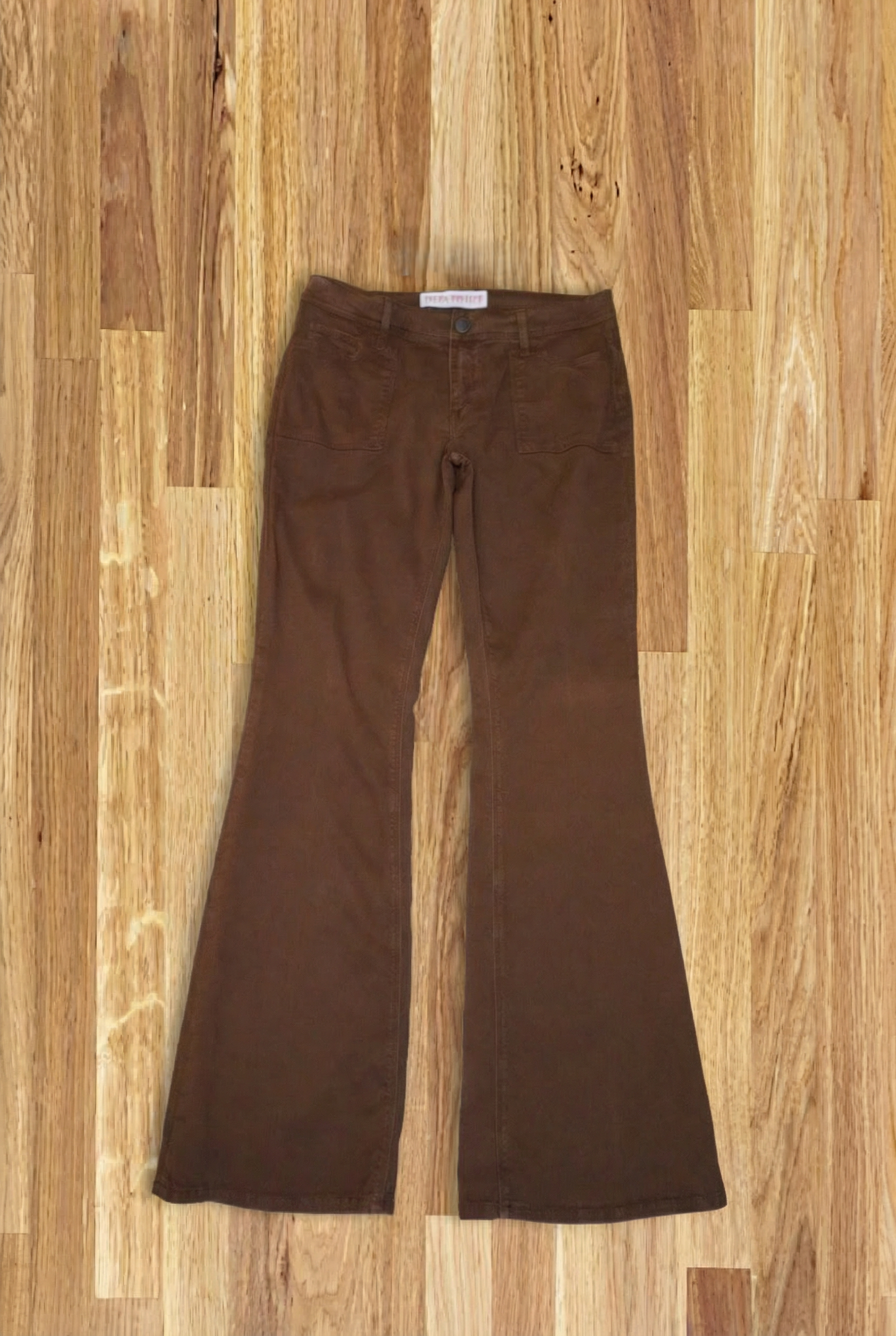 Jeans Flare - Marron - by BÉATRICE