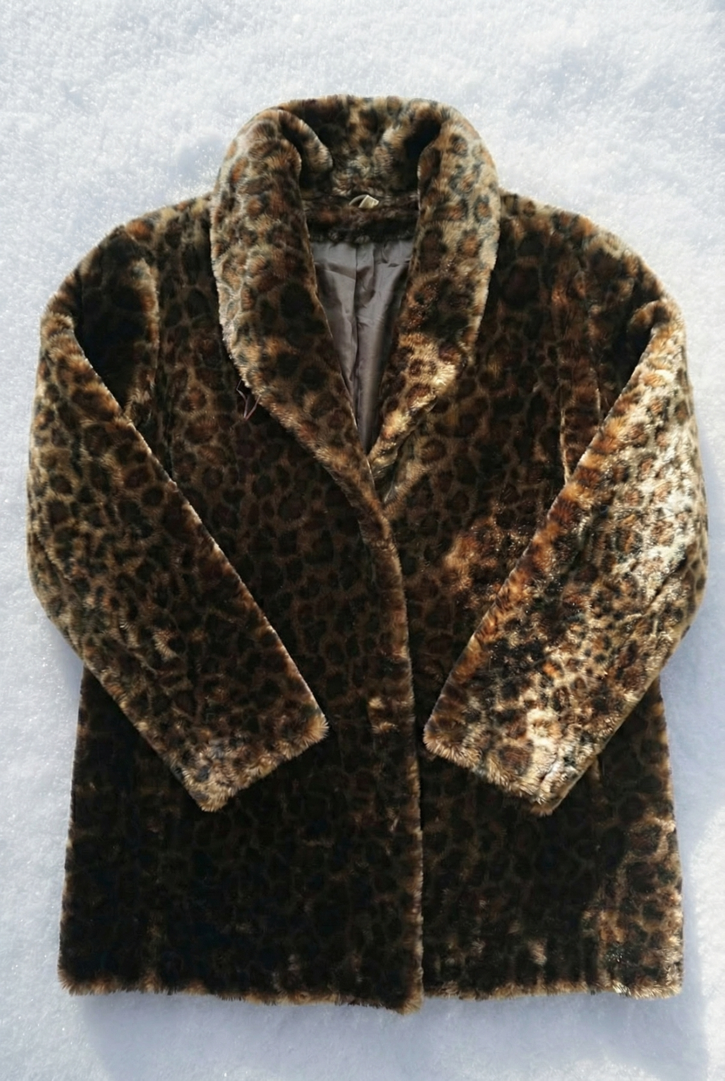 Fourrure Jaguar Glam - Oversize Taille M/L