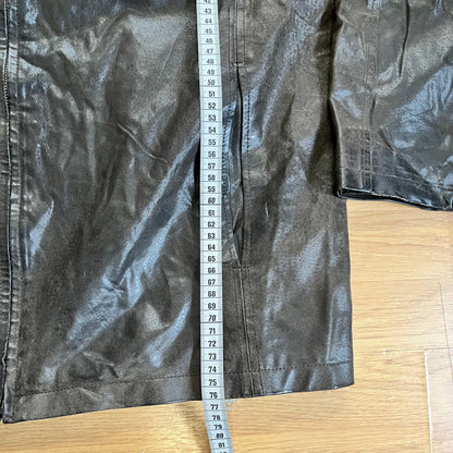 Veste en cuir Kostner marron – Taille L