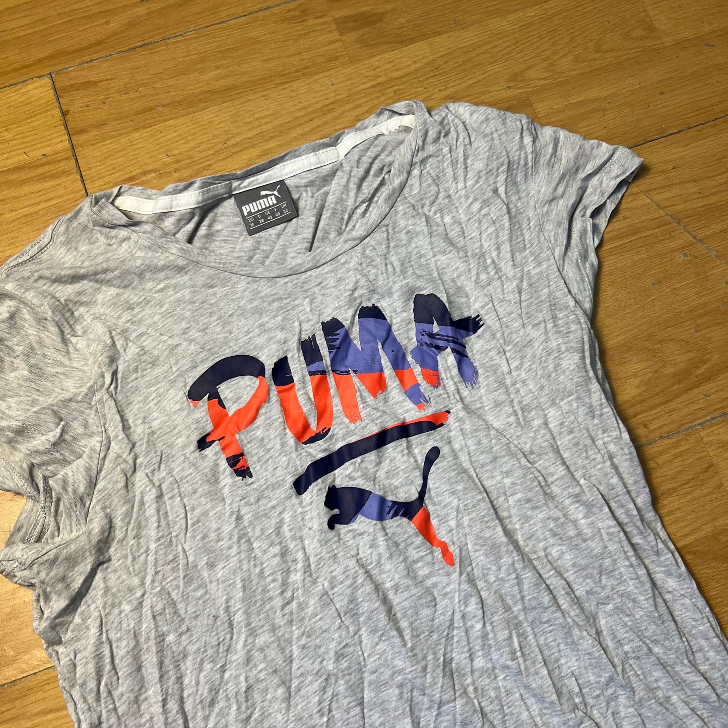 T-shirt gris - Puma (femme) - Taille M