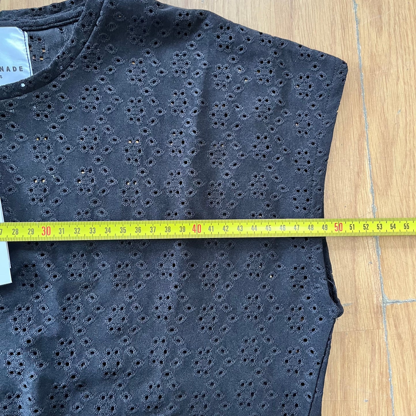 Top noir Billtornade – Taille M