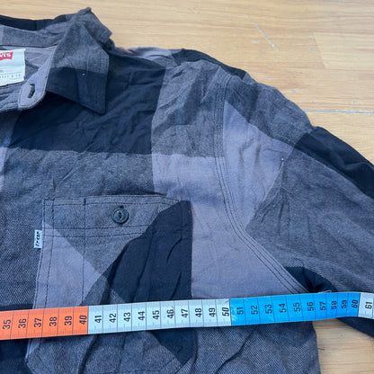 Chemise à carreaux noir et gris - Levi’s - Taille XL