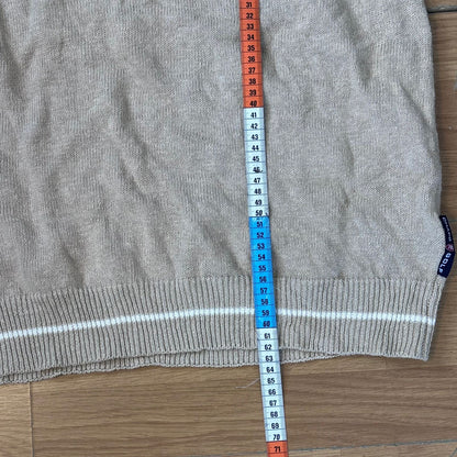 Pull col V sans manches CHAPS en maille - Taille XL