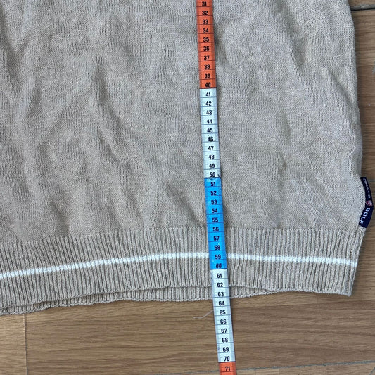 Pull col V sans manches CHAPS en maille - Taille XL