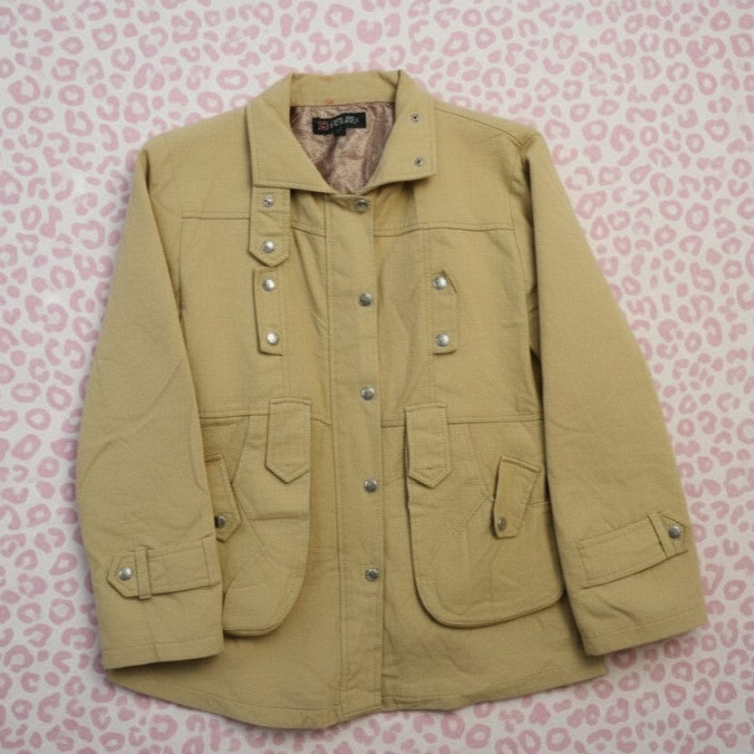 Veste beige ceinturée – BY SARLOTTE
