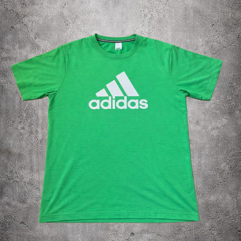 T-shirt vert - Adidas - Taille M