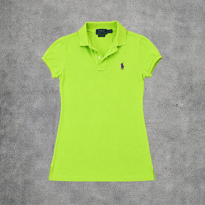 Robe-polo néon vert - Ralph Lauren - Taille S