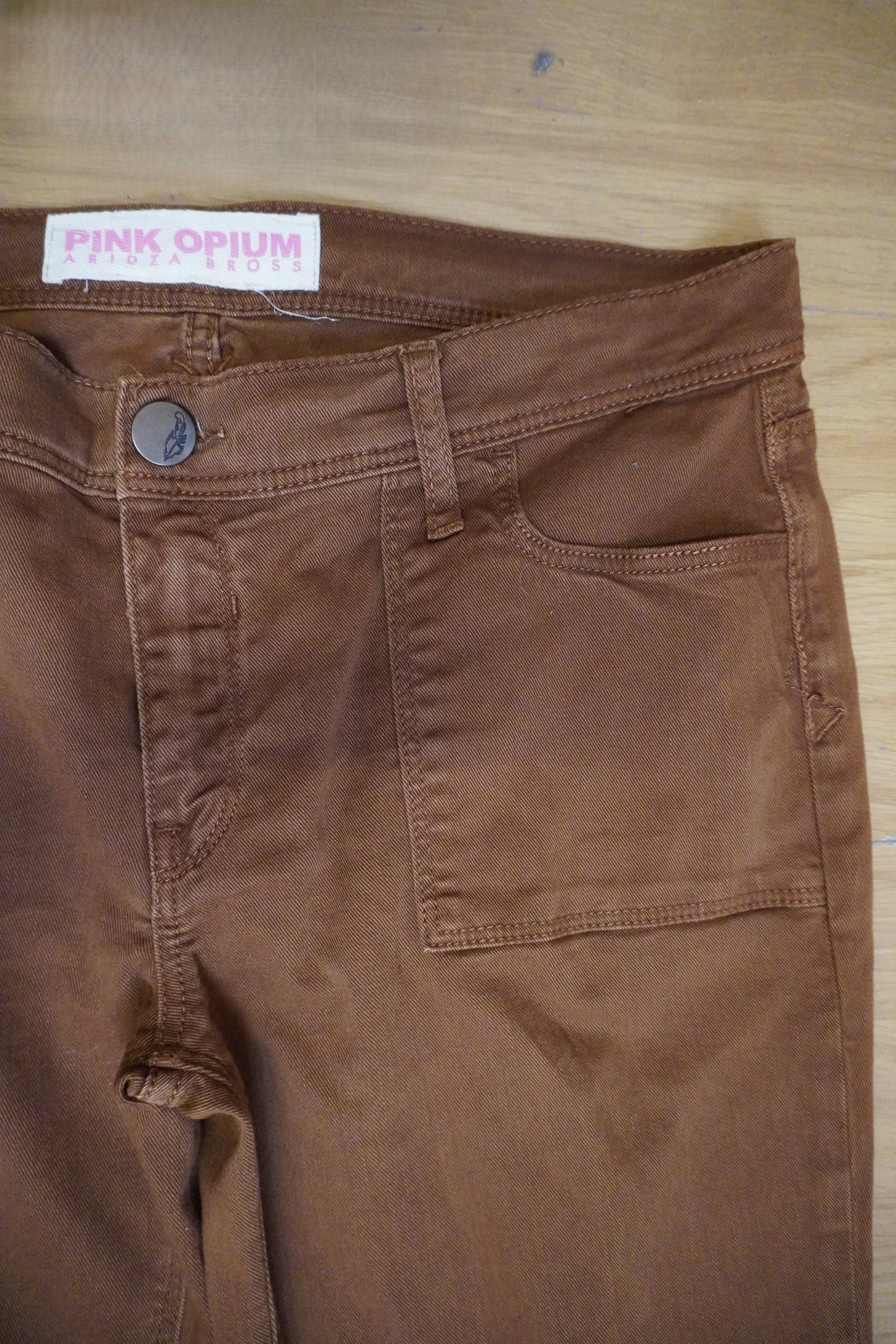 Jeans Flare - Marron - by BÉATRICE