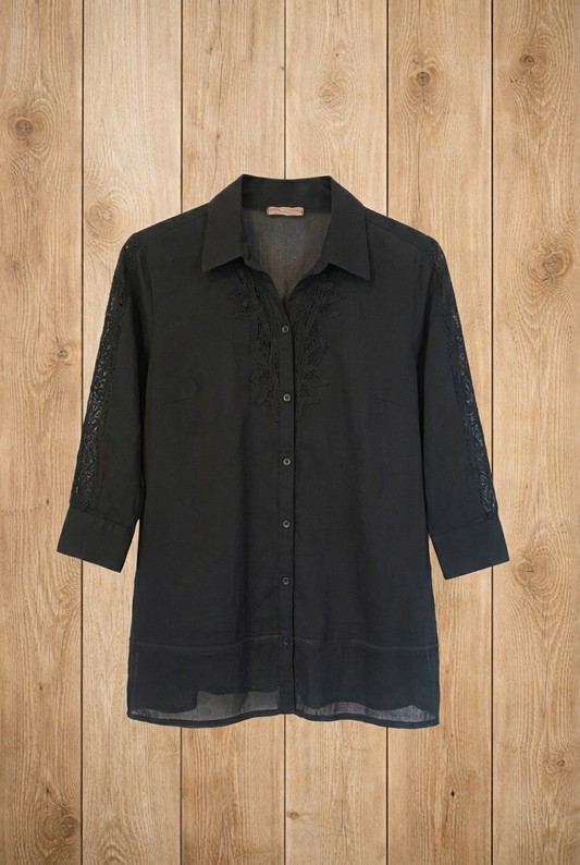 Chemisier noir – by Béatrice