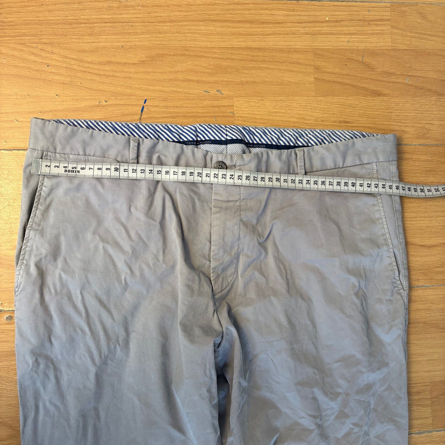Pantalon chino gris - Tommy Hilfiger - Taille 52