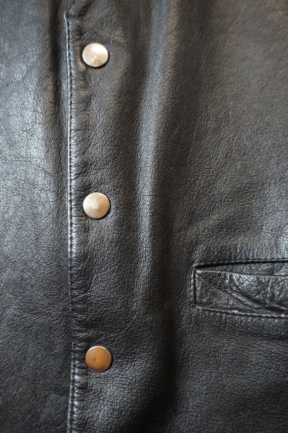 Gilet de Costume Cuir Véritable - by FABSO