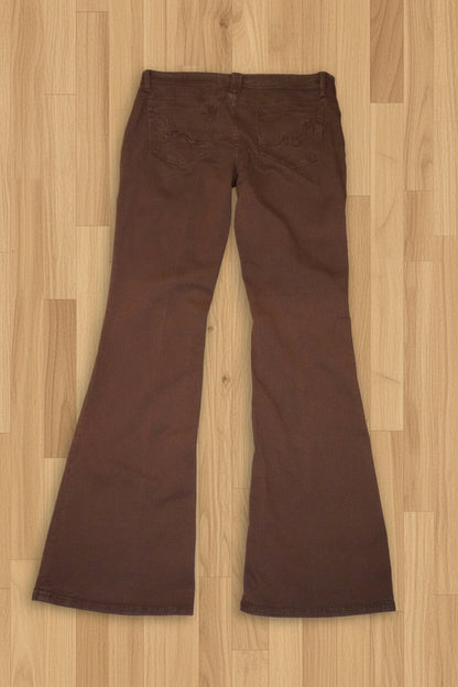 Jeans Flare - Marron - by BÉATRICE