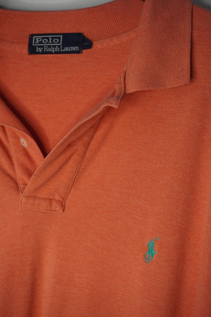 Polo orange Ralph Lauren – Taille – XL