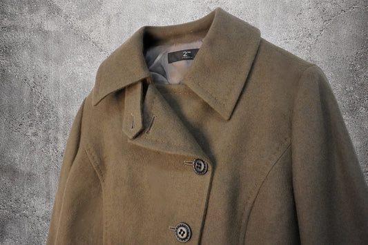 Veste laine marron 2nd Vaudeville – Taille – S